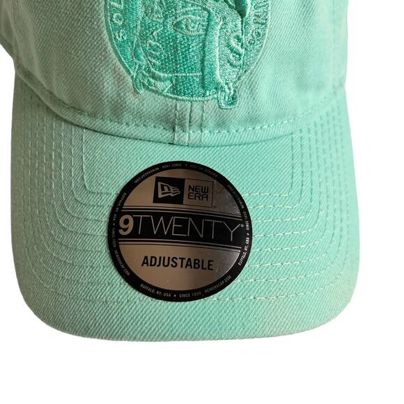 SOLES INC New Era 9 Twenty Baseball Hat Cap Mint Green - Picture 5 of 14